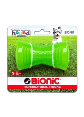 Outward Hound Bionic Opaque Bone Toy Small, Green